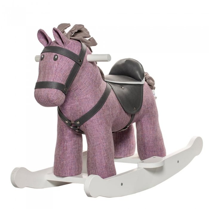 راکر اسب چوبی رنگ بنفش کد AF300220