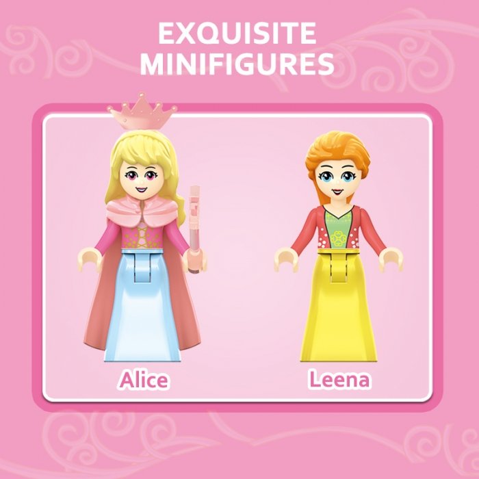 اسباب بازی لگو و ساختنی 342 تکه مدل کالسکه کد 1816