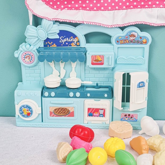 لباس مشاغل کودک مدل آشپز با لوازم کد PD2509