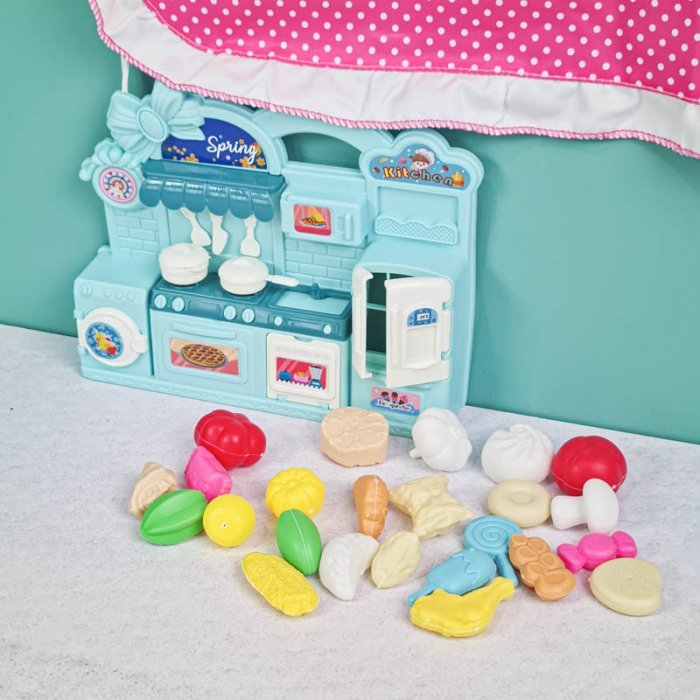 لباس مشاغل کودک مدل آشپز با لوازم کد PD2509