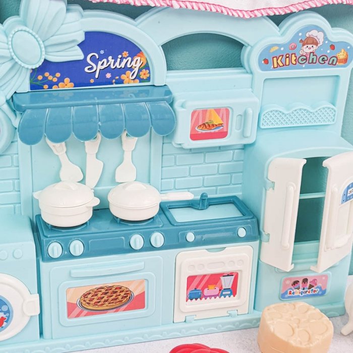 لباس مشاغل کودک مدل آشپز با لوازم کد PD2509