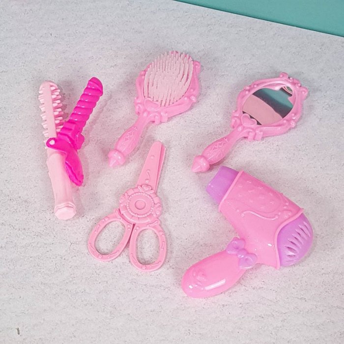 لباس مشاغل کودک مدل آرایشگر با لوازم کد PD2522