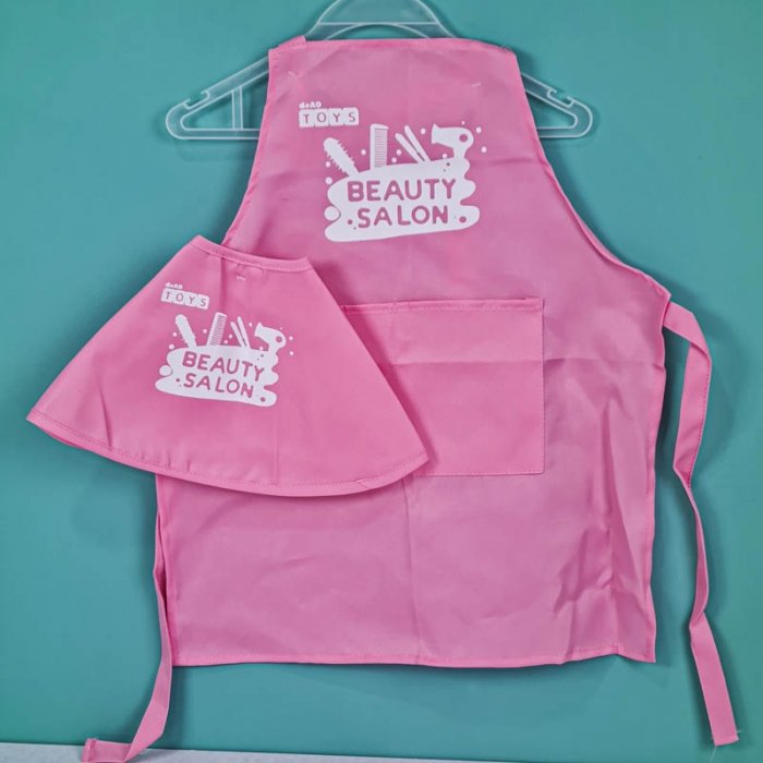 لباس مشاغل کودک مدل آرایشگر با لوازم کد PD2522