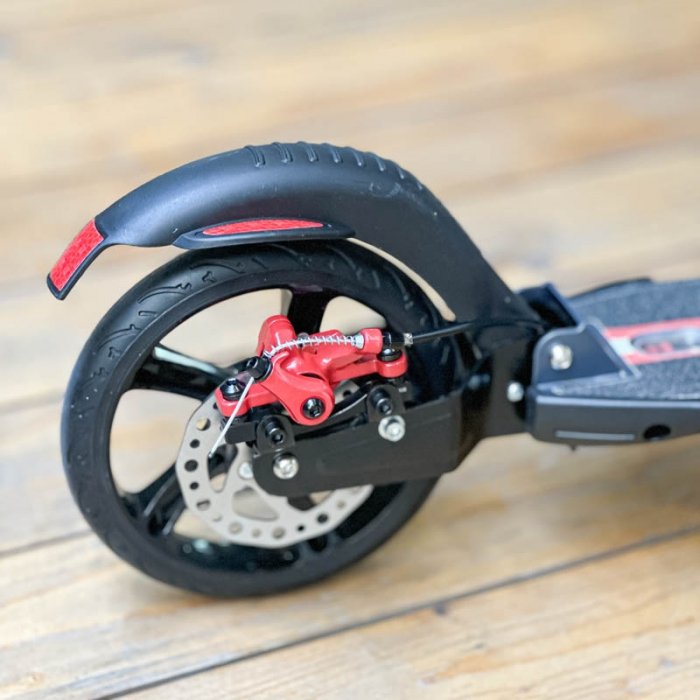 اسکوتر کودک تاشو دوچرخ رنگ طوسی کد P/PC009/TU