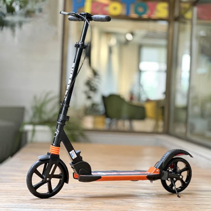 اسکوتر کودک تاشو دوچرخ رنگ مشکی کد P/PC009/ME