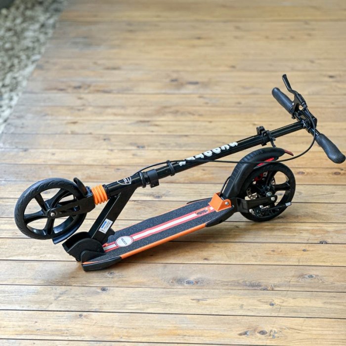 اسکوتر کودک تاشو دوچرخ رنگ مشکی کد P/PC009/ME