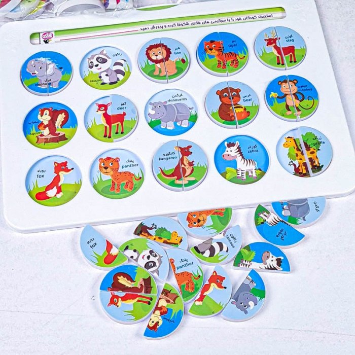 بازی آموزشی هوش چین 2 تکه کد 30018