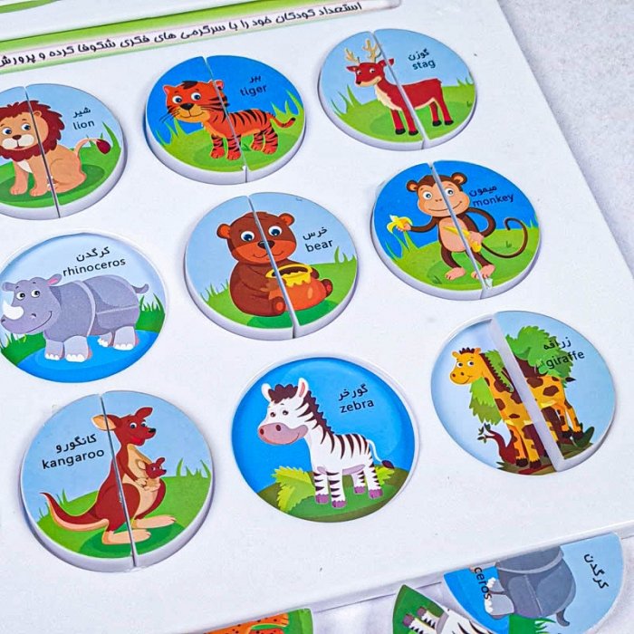 بازی آموزشی هوش چین 2 تکه کد 30018