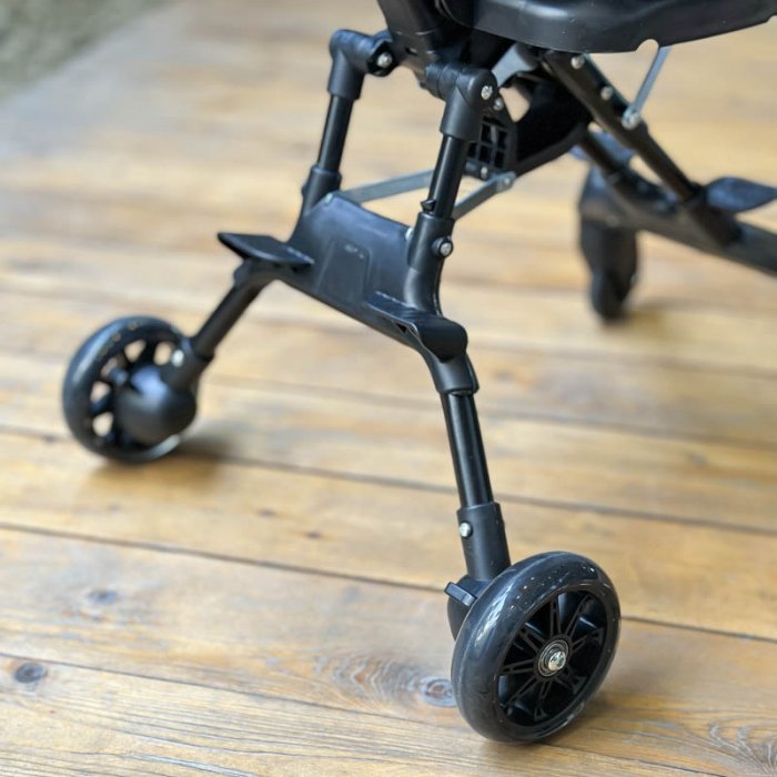 صندلی چرخدار کودک رنگ ذغالی کد P/518/A