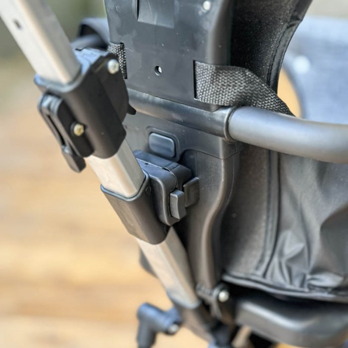 صندلی چرخدار کودک رنگ ذغالی کد P/518/A