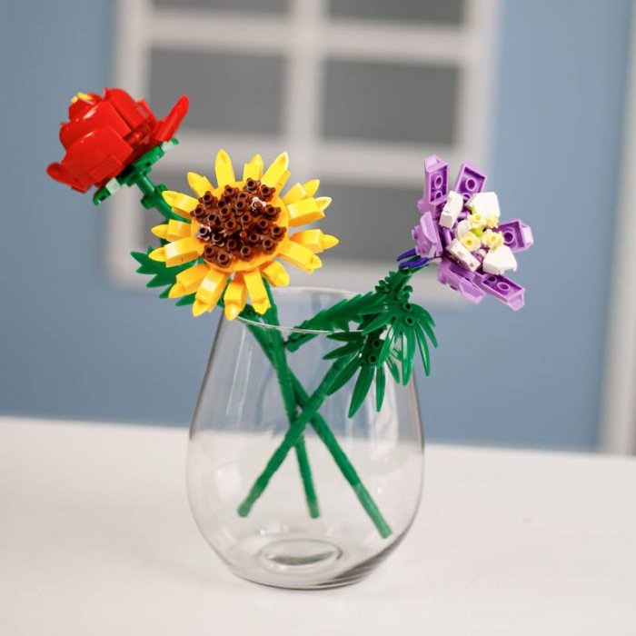 لگو گل رز 92 تکه کد QL2339A