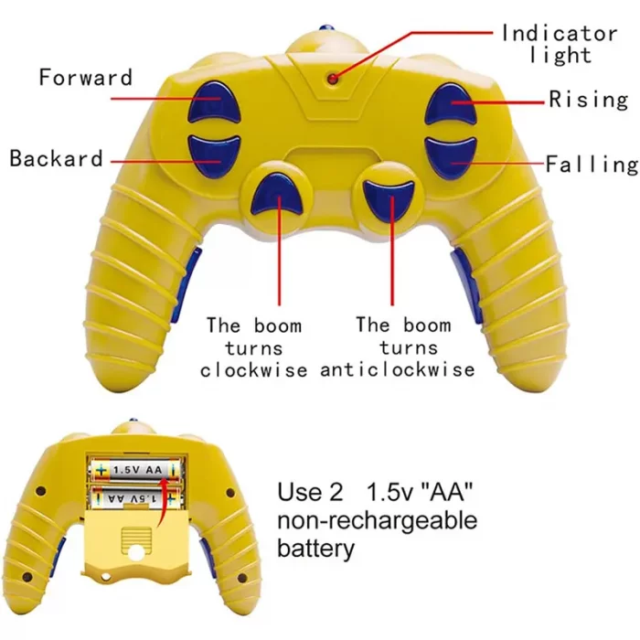 اسباب بازی جرثقیل کنترلی کد 8063E