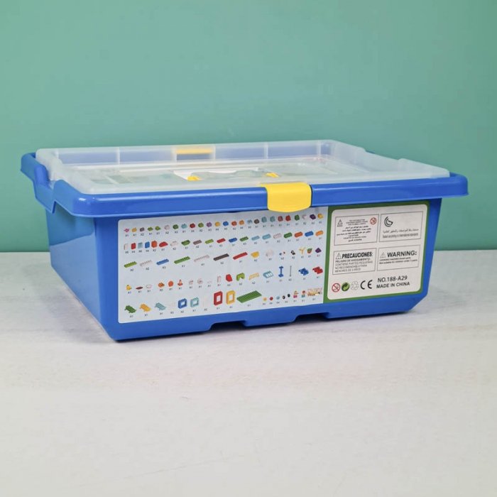 اسباب بازی لگو سطلی 180 تکه کد 188A29