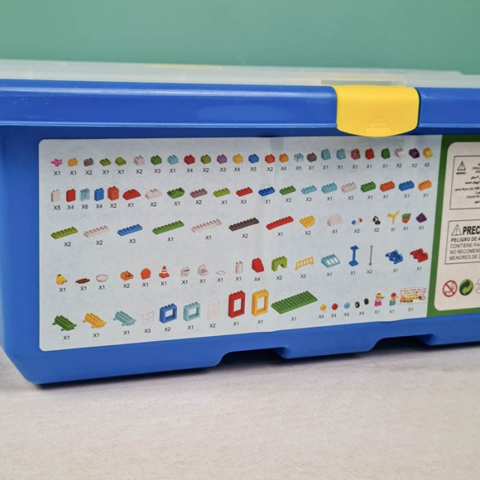 اسباب بازی لگو سطلی 180 تکه کد 188A29