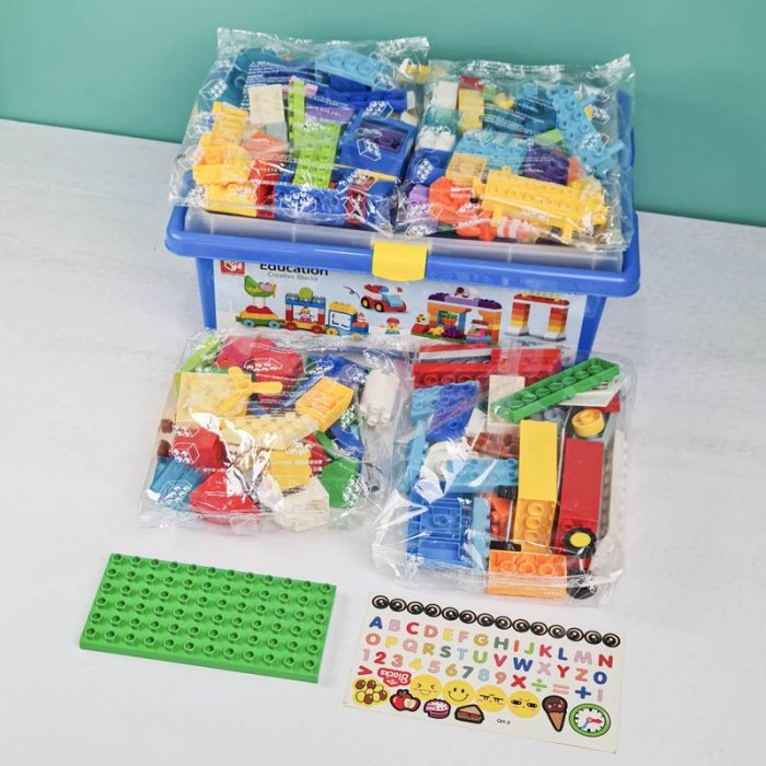 اسباب بازی لگو سطلی 180 تکه کد 188A29