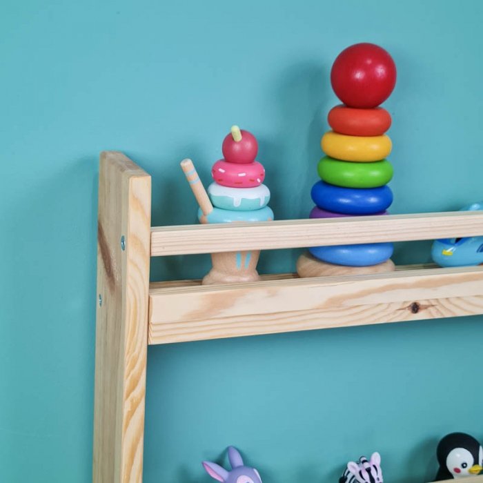 شلف و کتابخانه چوبی کودک سایز کوچک مدل 6731123