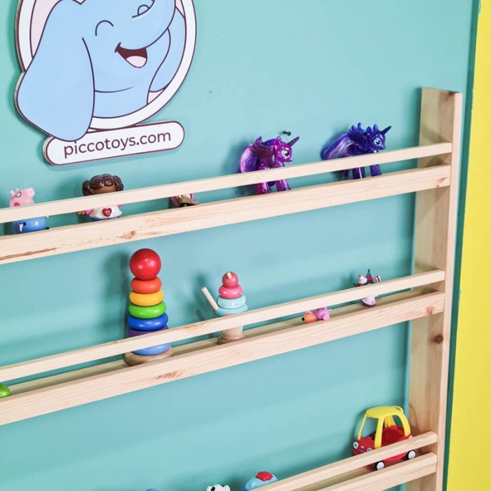 شلف و کتابخانه چوبی کودک سایز بزرگ مدل 6731132