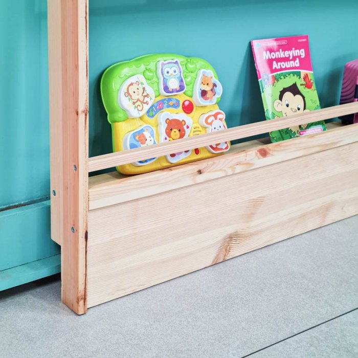 شلف و کتابخانه چوبی کودک سایز بزرگ مدل 6731132
