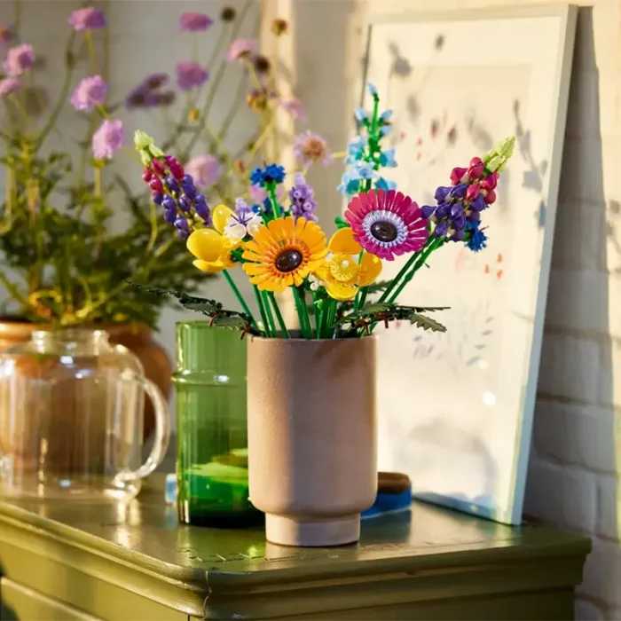 لگو دسته گل شکوفه های وحشی 939 تکه کد 8867