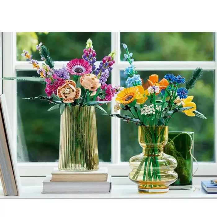 لگو دسته گل شکوفه های وحشی 939 تکه کد 8867