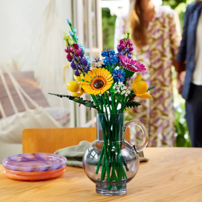 لگو دسته گل شکوفه های وحشی 939 تکه کد 8867