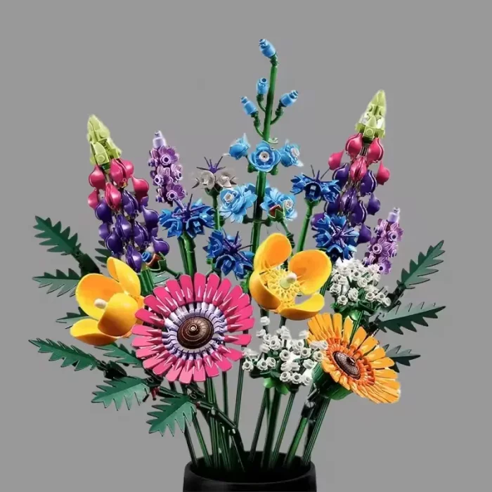 لگو دسته گل شکوفه های وحشی 939 تکه کد 8867