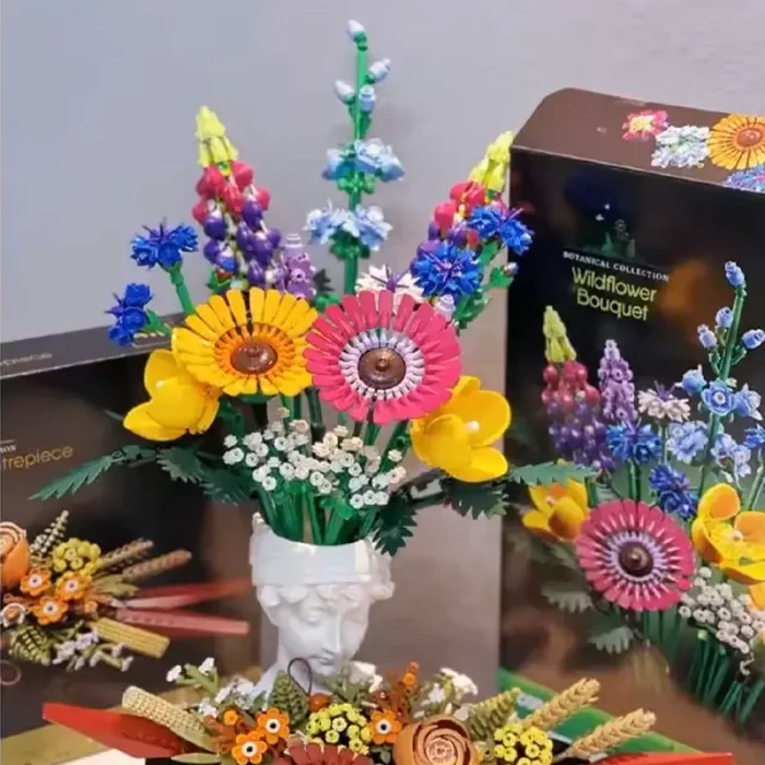 لگو دسته گل شکوفه های وحشی 939 تکه کد 8867