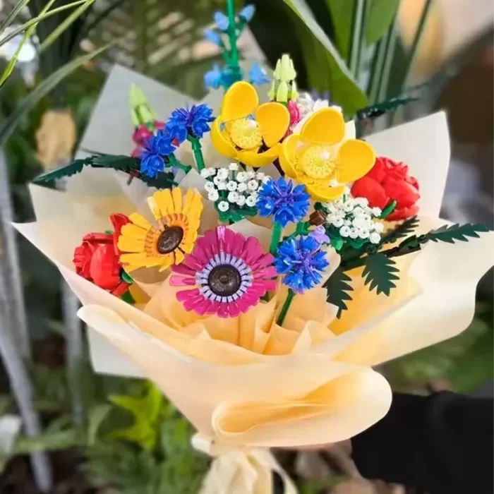 لگو دسته گل شکوفه های وحشی 939 تکه کد 8867