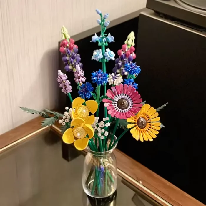 لگو دسته گل شکوفه های وحشی 939 تکه کد 8867