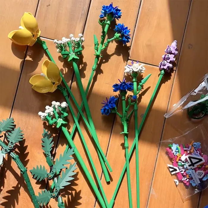 لگو دسته گل شکوفه های وحشی 939 تکه کد 8867