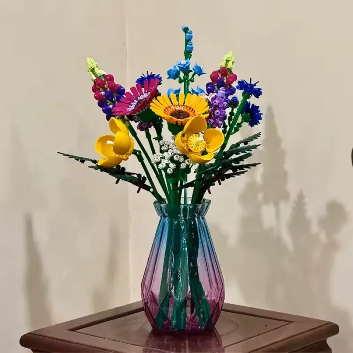 لگو دسته گل شکوفه های وحشی 939 تکه کد 8867