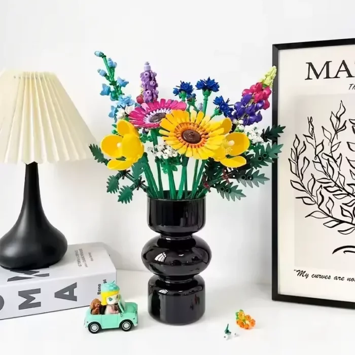 لگو دسته گل شکوفه های وحشی 939 تکه کد 8867