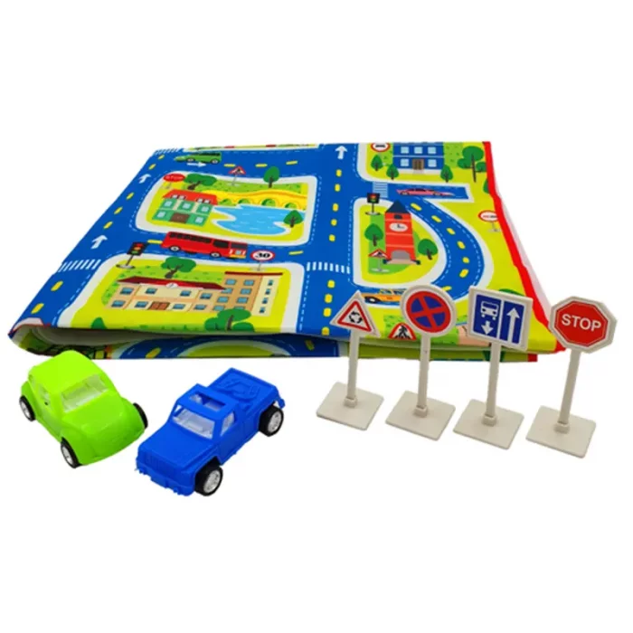 مت ماشین بازی کودک با علائم مدل 226249