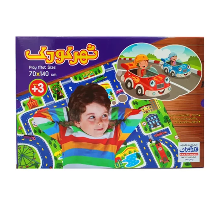 مت ماشین بازی کودک با علائم مدل 226249