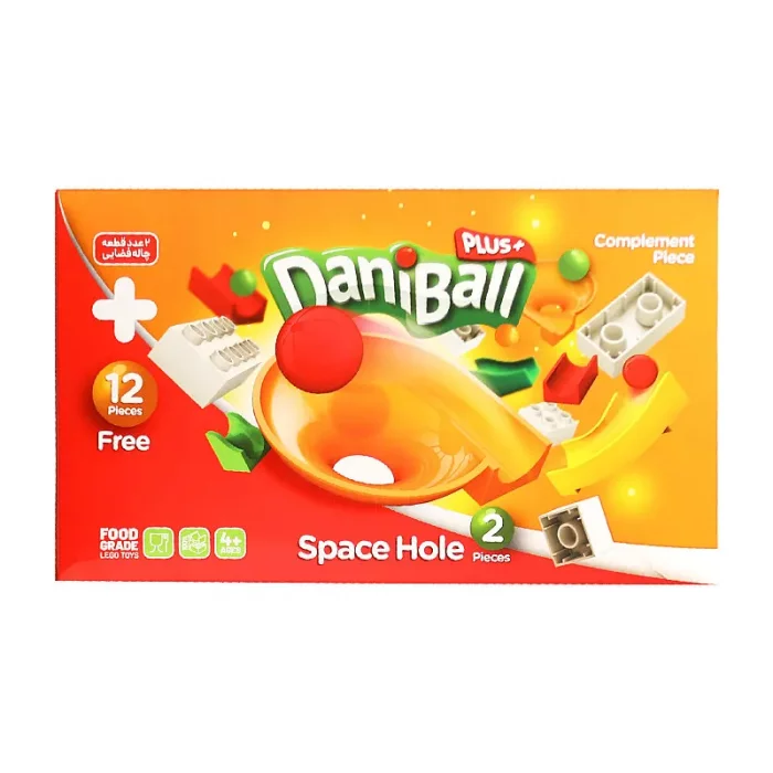 لگو دوپلو دانی بال پلاس 12 قطعه مدل چاله فضایی کد 398017