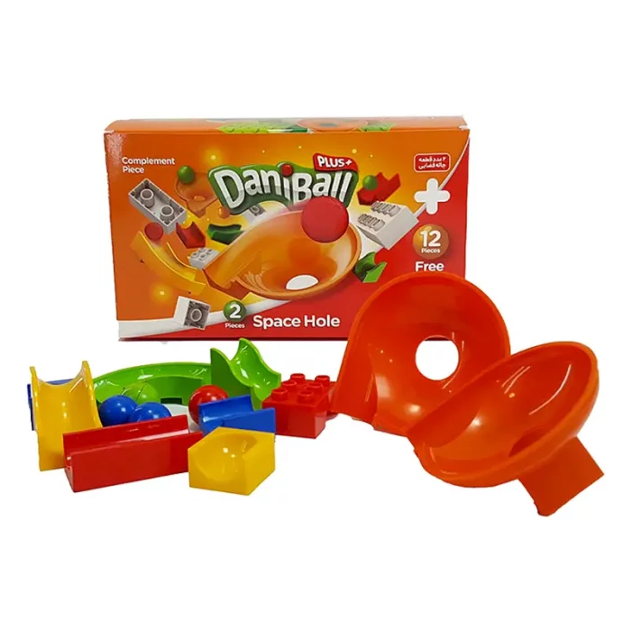 لگو دوپلو دانی بال پلاس 12 قطعه مدل چاله فضایی کد 398017