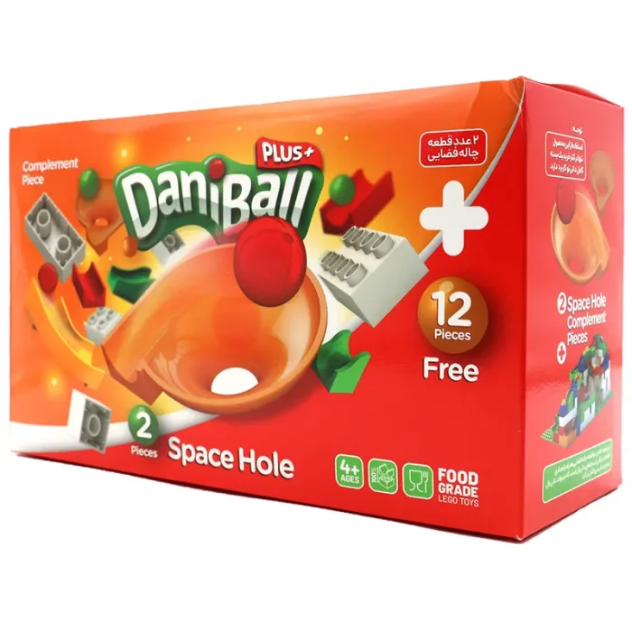 لگو دوپلو دانی بال پلاس 12 قطعه مدل چاله فضایی کد 398017