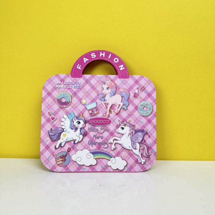 ست لوازم آرایشی کودک کیفی طرح یونیکورن کد LK28587