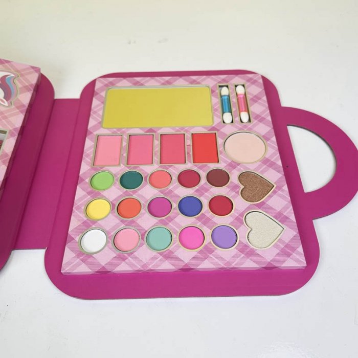 ست لوازم آرایشی کودک کیفی طرح یونیکورن کد LK28587