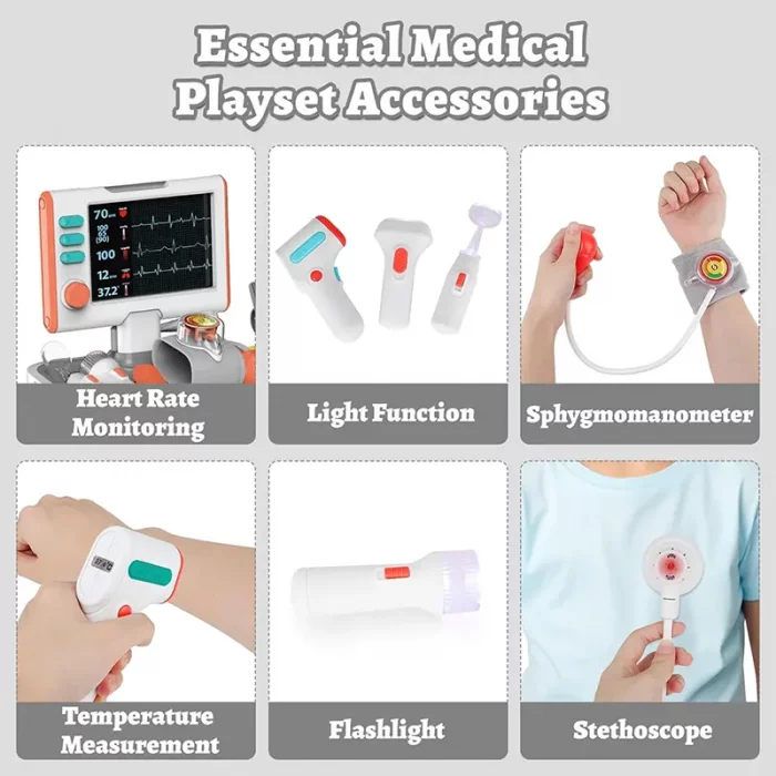ست میز پزشکی اسباب بازی 22 تکه کد YY6024