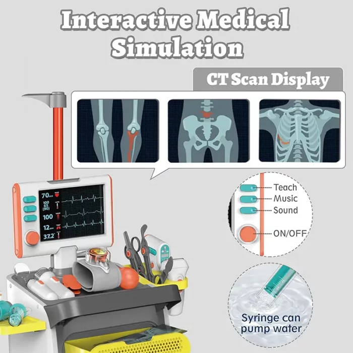 ست میز پزشکی اسباب بازی 22 تکه کد YY6024