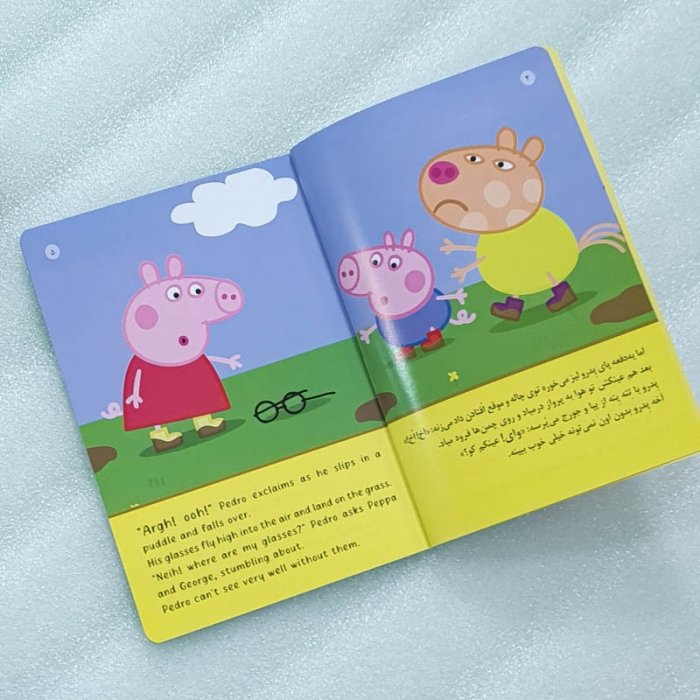کتاب کودک مجموعه 6 جلد قصه های پپا پیگ کد 009604