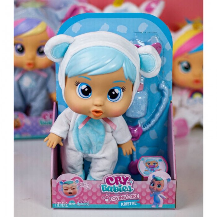 عروسک گریان آی ام سی مدل cry babies KRISTAL کد 921511