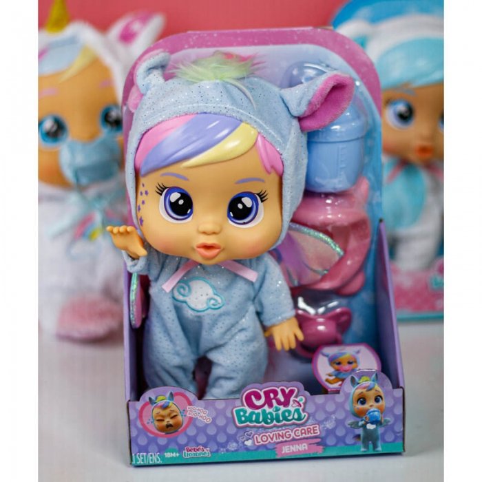 عروسک گریان آی ام سی مدل cry babies Jenna کد 909809