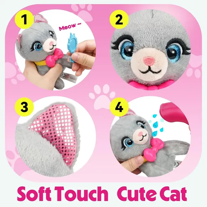 ست عروسک کیفی مدل گربه کد DR5045