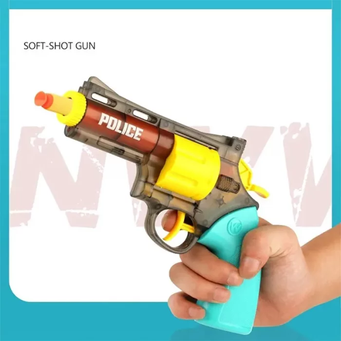 تفنگ اسباب بازی کودک با  آب پاش 2 کاره زرد مدل P/64838/ZA