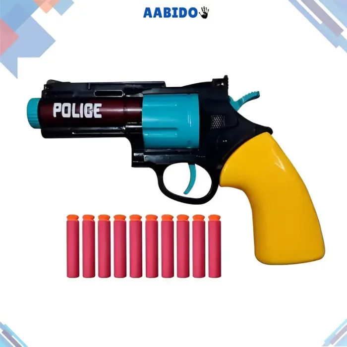 تفنگ اسباب بازی کودک با  آب پاش 2 کاره زرد مدل P/64838/ZA