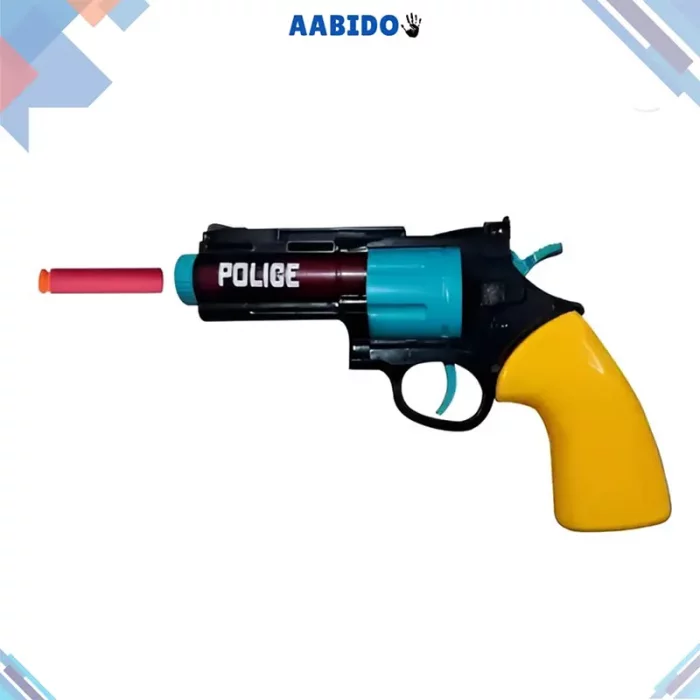 تفنگ اسباب بازی کودک با  آب پاش 2 کاره زرد مدل P/64838/ZA