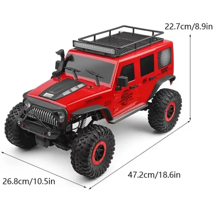 ماشین کنترلی مدل جیپ قرمز کد  104311