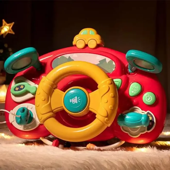 اسباب بازی فرمان موزیکال رنگ قرمز کد P/6209/GH